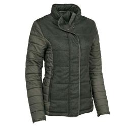 VESTE MATELASSEE LAURA KAKI