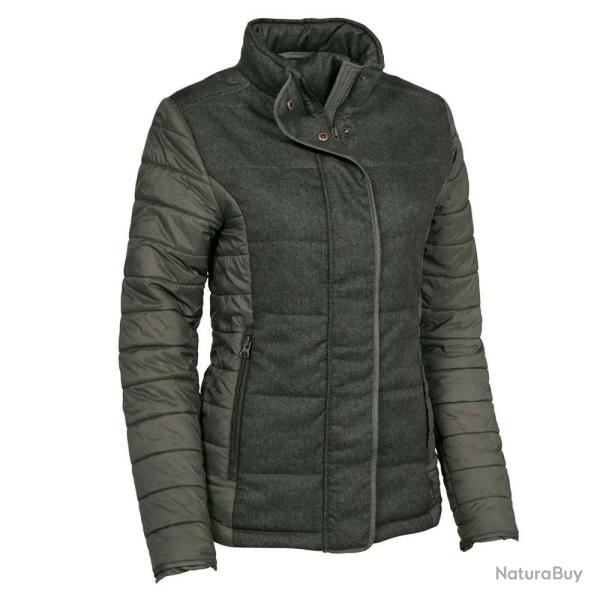VESTE MATELASSEE LAURA KAKI
