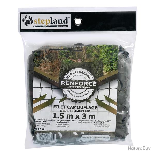 FILET CAMO CORDE KAKI MARRON 1.5X3M KAMA TU