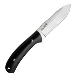COUTEAU DE POCHE LAME FIXE 9 CM. MANCHE TAUREAU TU SANS