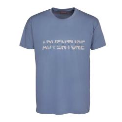 TEE SHIRT ADVENTURE BLEU