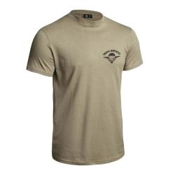 T-shirt Strong Troupes a&eacute;roport&eacute;es tan S TAN