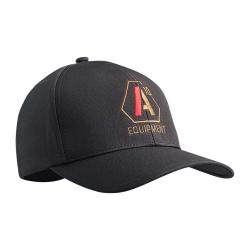 Casquette Stretch Fit A10 noir logos tan / rouge NOIR LXL