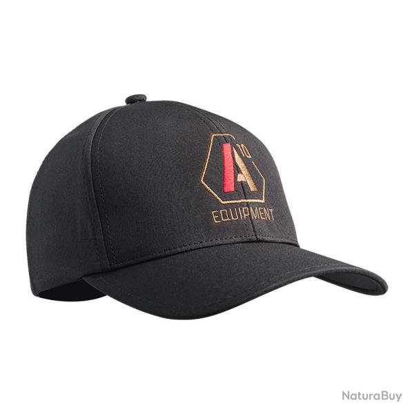 Casquette Stretch Fit A10 noir logos tan / rouge NOIR LXL