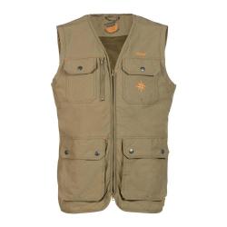 Gilet Bivouac multi poches BEIG