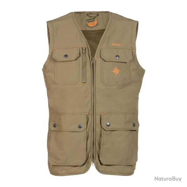 Gilet Bivouac multi poches BEIG
