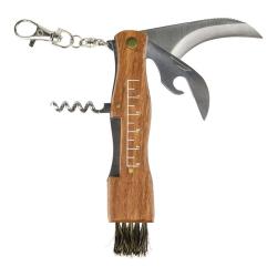 Couteau &agrave; champignon tire bouchon TU SANS