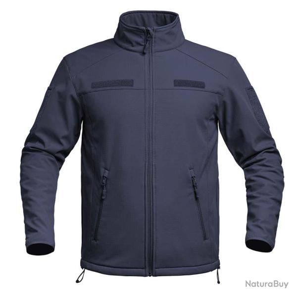 Veste Softshell Fighter marine nationale bleu marine S Bleu Marine