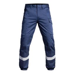 Pantalon HV-TAPE S&eacute;cu-one bleu marine 34 Bleu Marine