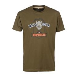 Tee shirt Wild Boar Republic II KAKI