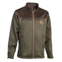 SWEAT SHIRT ZIPPE WILD BOAR REPUBLIC KAKI