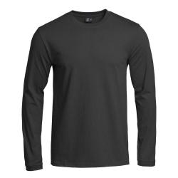 Tee-shirt Strong manches longues noir Noir XS