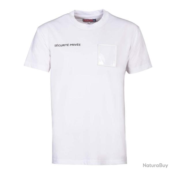 TEE-SHIRT SECURITE - GRANDE FENETRE 4XL BLAN