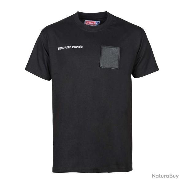 TEE-SHIRT SECURITE - GRANDE FENETRE 4XL NOIR