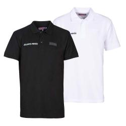 POLO COTON SECURITE FENETRE MATRICULE A BRODER BLAN