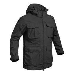 Veste longue de combat Fighter noir Noir