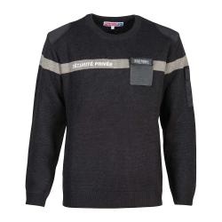 Pull S&eacute;curit&eacute; Priv&eacute;e NOIR
