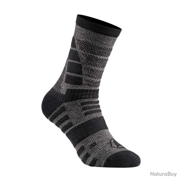 Chaussettes Impact 9" Winter gris b�ton 3538 Gris B�ton