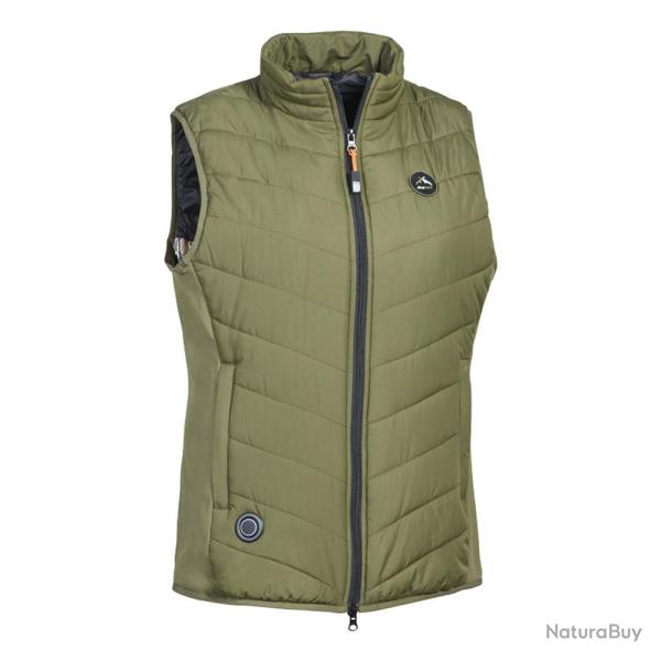 Gilet Chauffant Hybride Femme KAKI