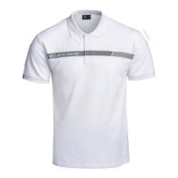 Polo S&eacute;cu One S&eacute;curit&eacute; Priv&eacute;e blanc Blanc