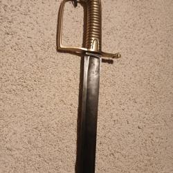 Sabre briquet 1790 Montmorency