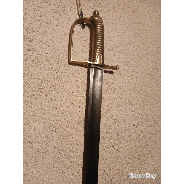 Sabre briquet 1790 Montmorency