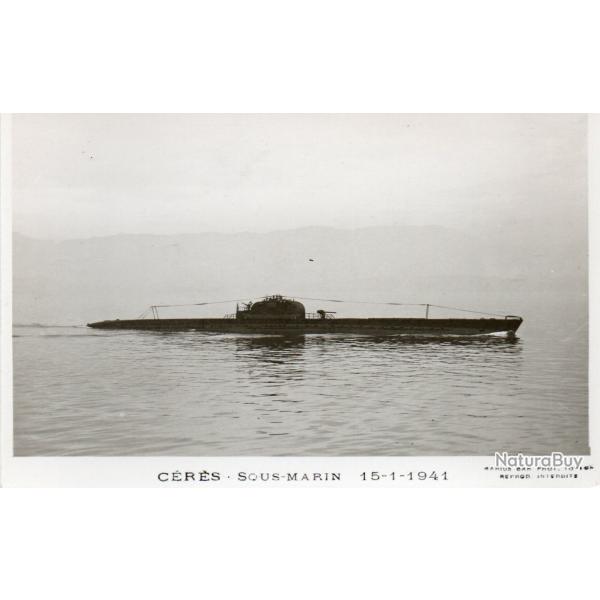 Carte Postale C�R�S SOUS-MARIN 15-1-1941 -N�7787
