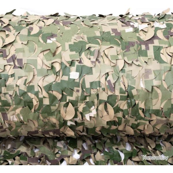 Filet de camouflage � la d�coupe (2m de large) - Camo Digital