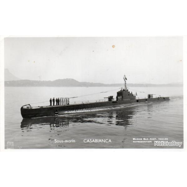 Carte Postale Sous-marin Casablanca -N�7789