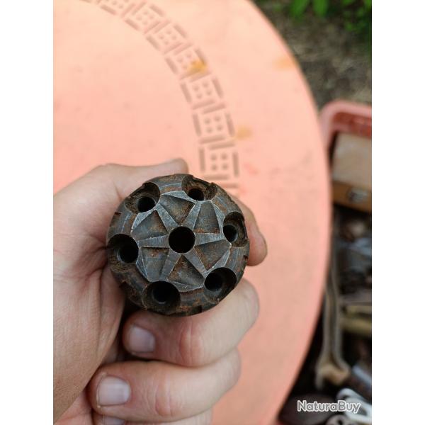 Barillet repro remington poudre noire