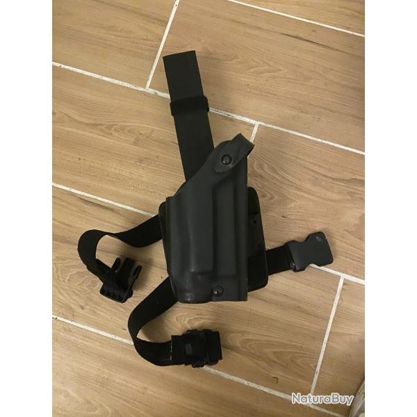Holster Safariland 6004 Glock 17/22 avec lampe M3X - M6X