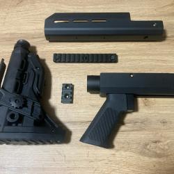 Kit de carrosserie tactique en aluminium pour Artemis Snowpeak M22 M25, sans impression 3D!