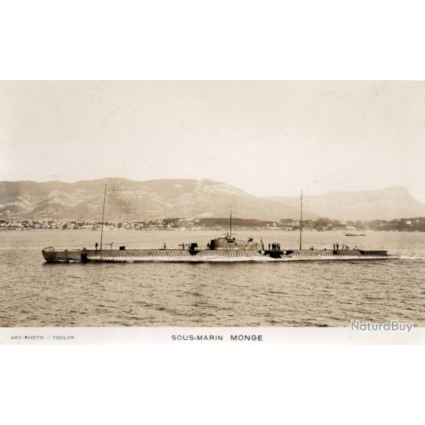 Carte Postale Sous-Marin Monge -N�7792