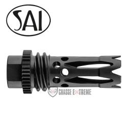 Frein de Bouche SAI 4IN1 Cal. 30 - 5/8X24 - Polyvalent - R&eacute;duction de Recul et Flash - Pr&eacute;cision et 