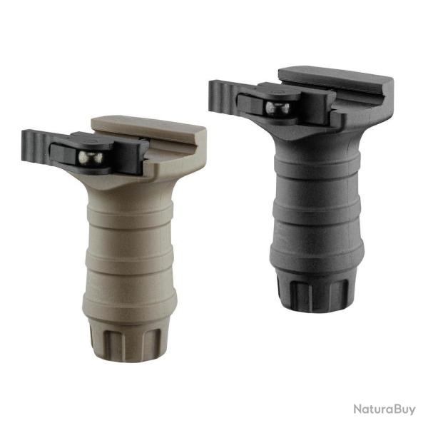 Grip Vertical QD TAN Bo Manufacture - Montage Rapide - Prise Ergonomique - Contr�le et Stabilit� Opt