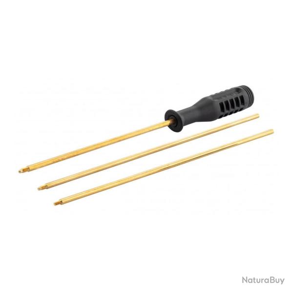 Baguette de Nettoyage Laiton 3 Pi�ces - Kit Complet - Entretien Pr�cis des Armes