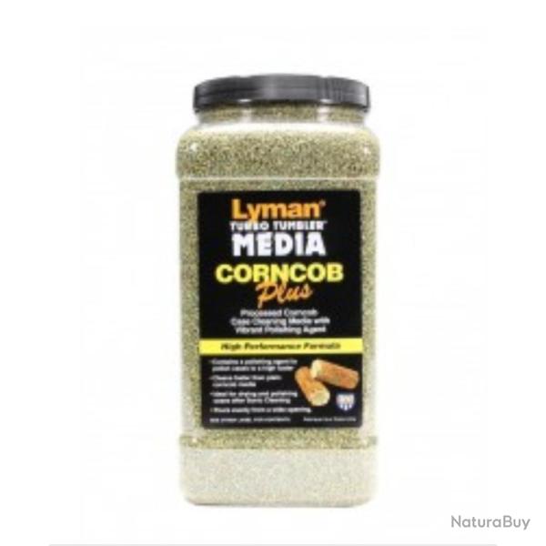 M�dia de Nettoyage Lyman Corncob Plus Medium - Granulom�trie Moyenne - Nettoyage Efficace des Douill