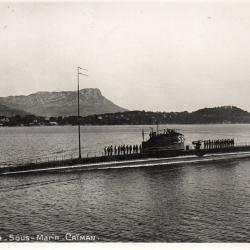 Carte postale Sous-Marin Caiman -N&deg;7797
