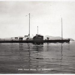 Carte Postale Sous-Marin "LE DIAMANT" -N&deg;7798