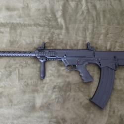 Final arms FD12 bullpup Droitier noir - Cal 12 - Cat&eacute;gorie C - Canon lisse - chargeurs 5 et 10 coups