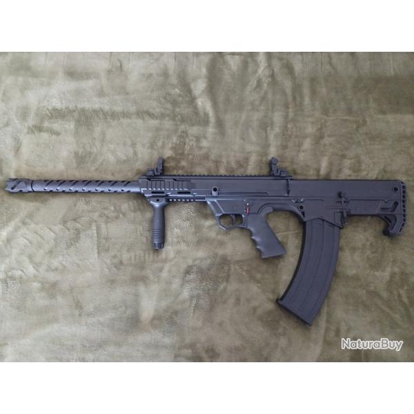 Final arms FD12 bullpup Droitier noir - Cal 12 - Cat�gorie C - Canon lisse - chargeurs 5 et 10 coups