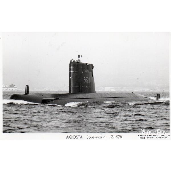 Carte postale sous-marin Agosta S620 -N�7800