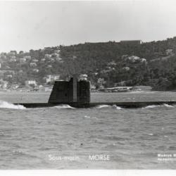 Carte postale sous-marin MORSE -N&deg;7801