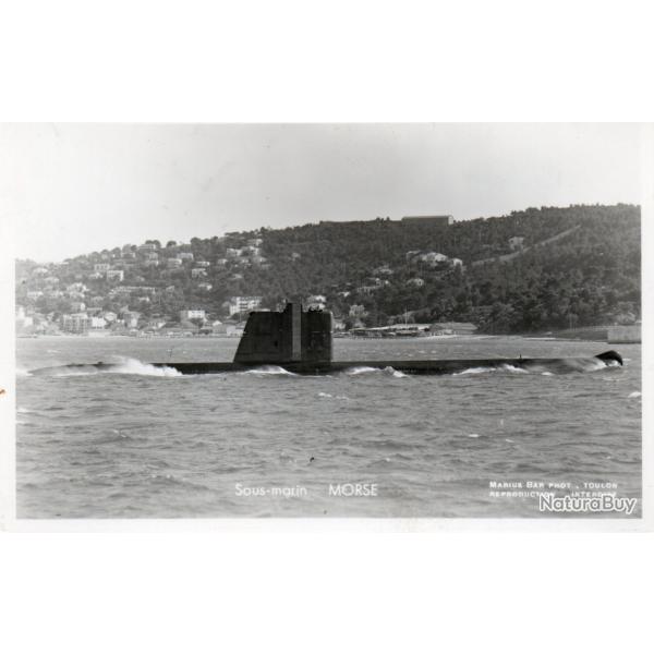 Carte postale sous-marin MORSE -N�7801