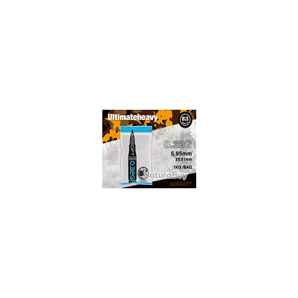 Billes BLS STD 6mm 0.32g - Sachet 1kg 0.32g BLS