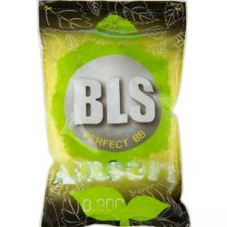 Billes 6mm Airsoft BIO Blanches 0.32g BLS - Sachet 1KG - BIO - 0.32g BLS