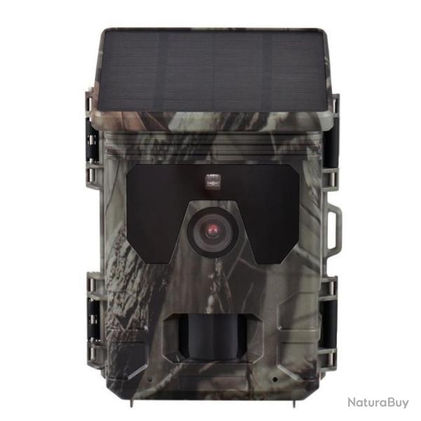 PRO Cam�ra de Chasse SOLAIRE 4K 50MP Vision Nocturne D�tection 0.3s
