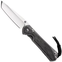 Large Sebenza 31 Tanto Micarta Black Sand Blasted - CHRIS REEVE