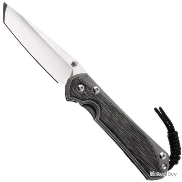 Large Sebenza 31 Tanto Micarta Black Sand Blasted - CHRIS REEVE