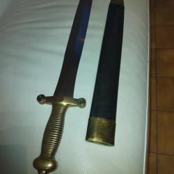 glaive artillerie modele1831  chatelrault  1838  signe  pihets freres